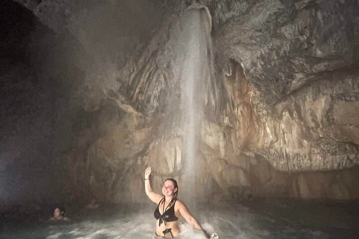 El interior de las grutas